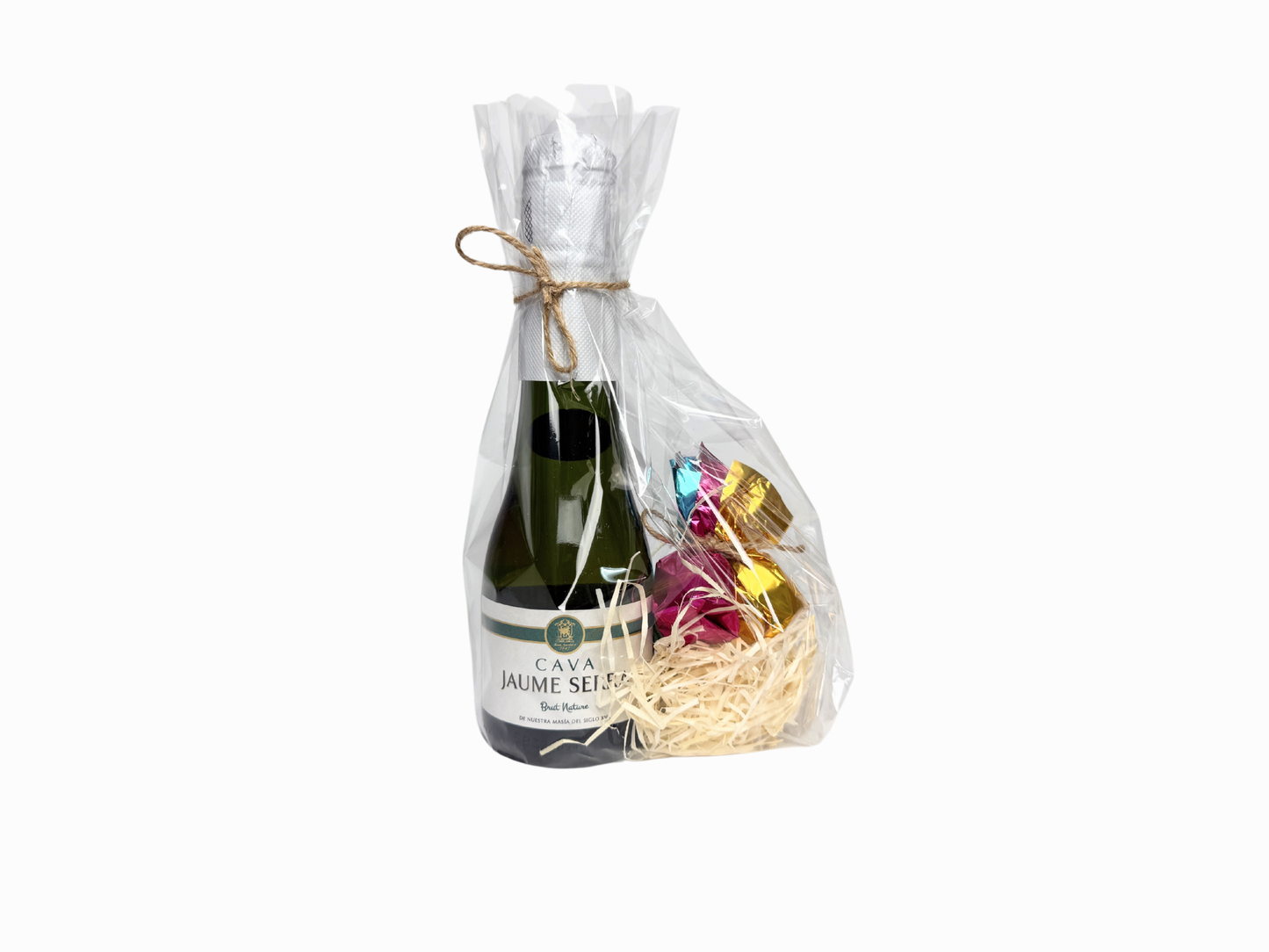 Cava Jaume Serra con bombones