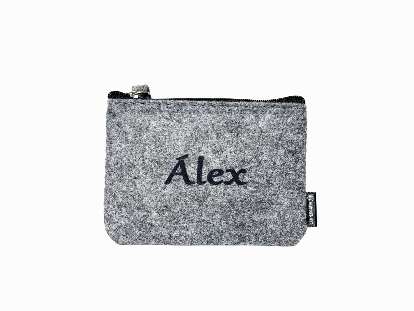 Monedero personalizado y botella