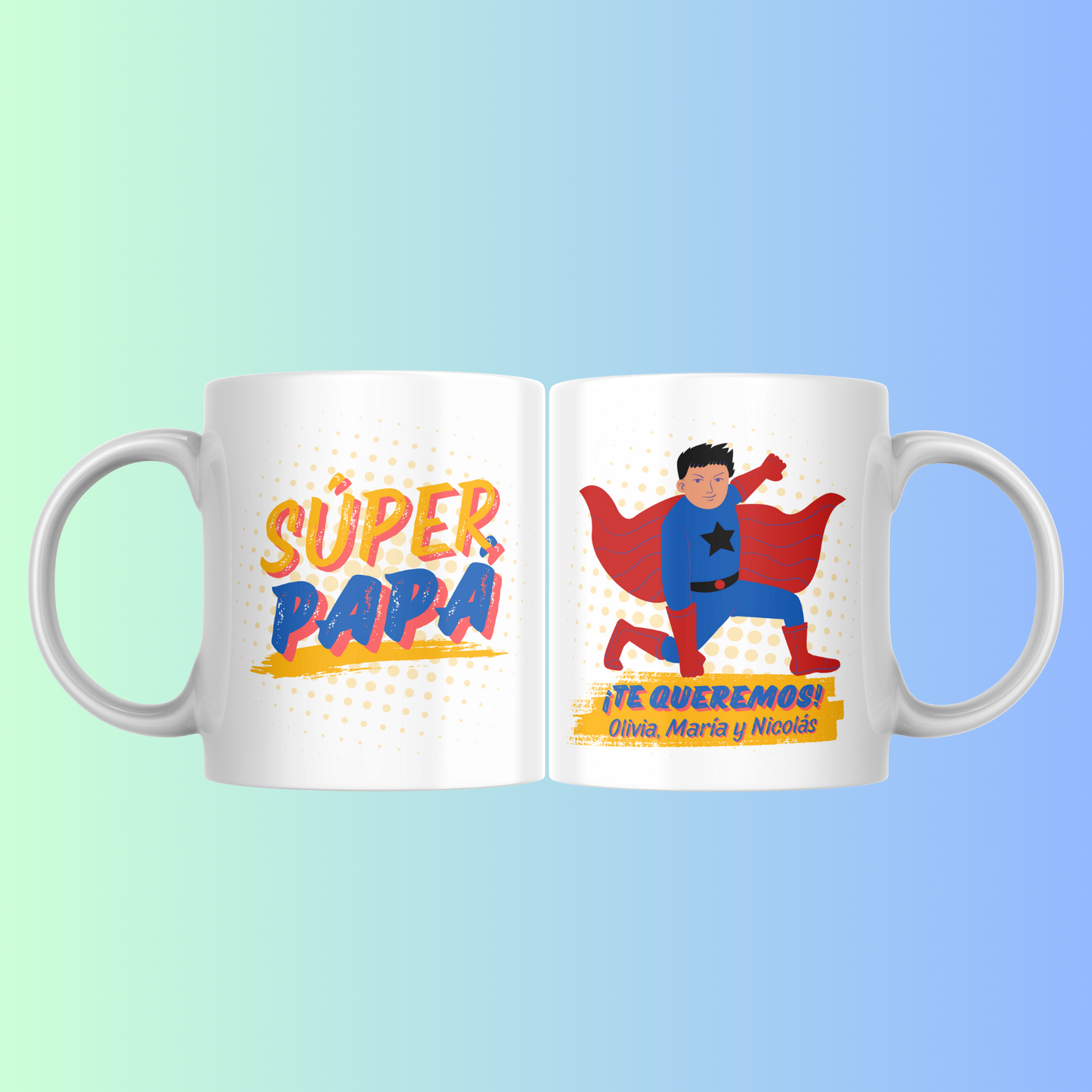 Taza súper papá