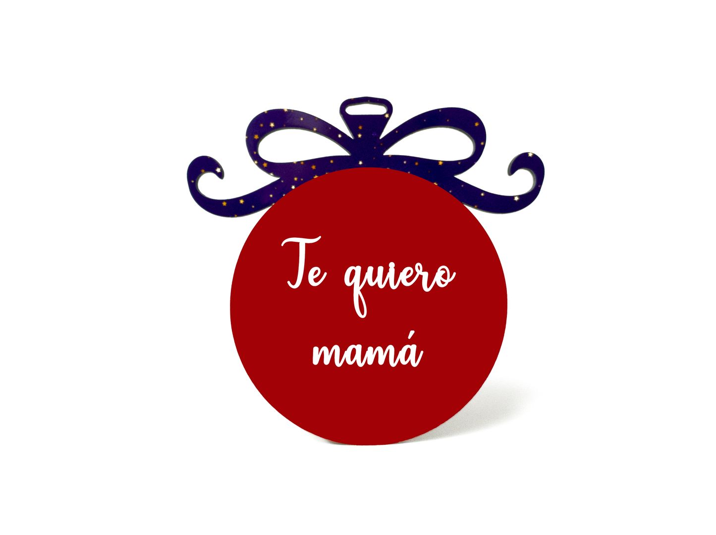 ADORNO COLGANTE NAVIDEÑO PERSONALIZADO