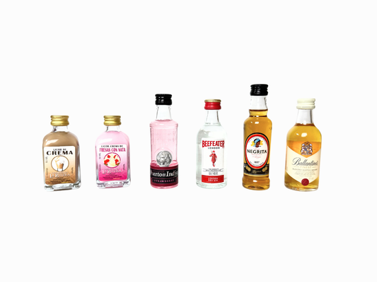 Mini botella de licor