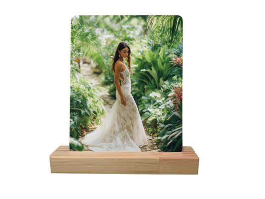 Porta fotos marco madera personalizado