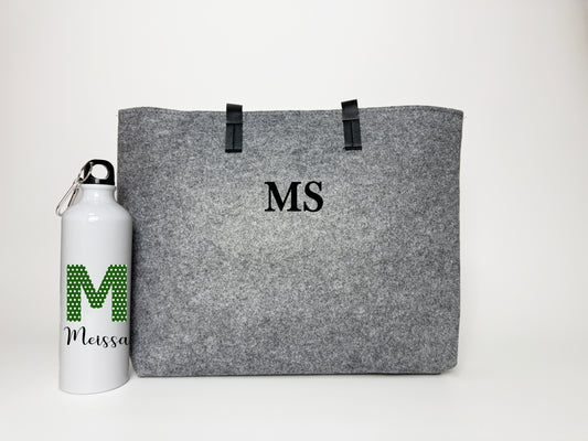 Bolso botella pack universidad oficina mujer personalizado regalo